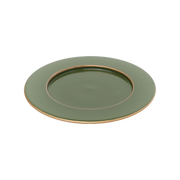 Sousplat Verde Militar.