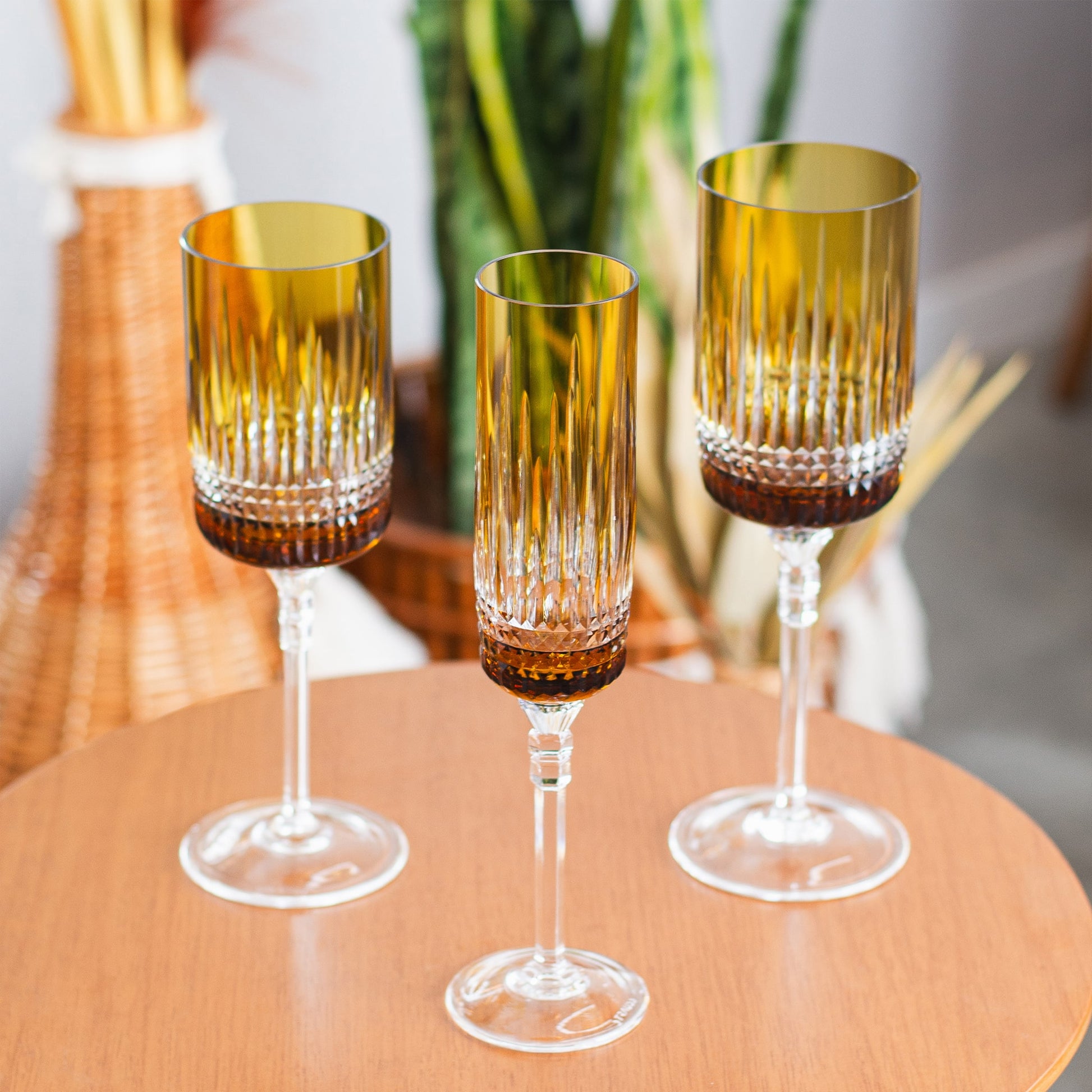 Coleção de Taças Harmonia Sépia.