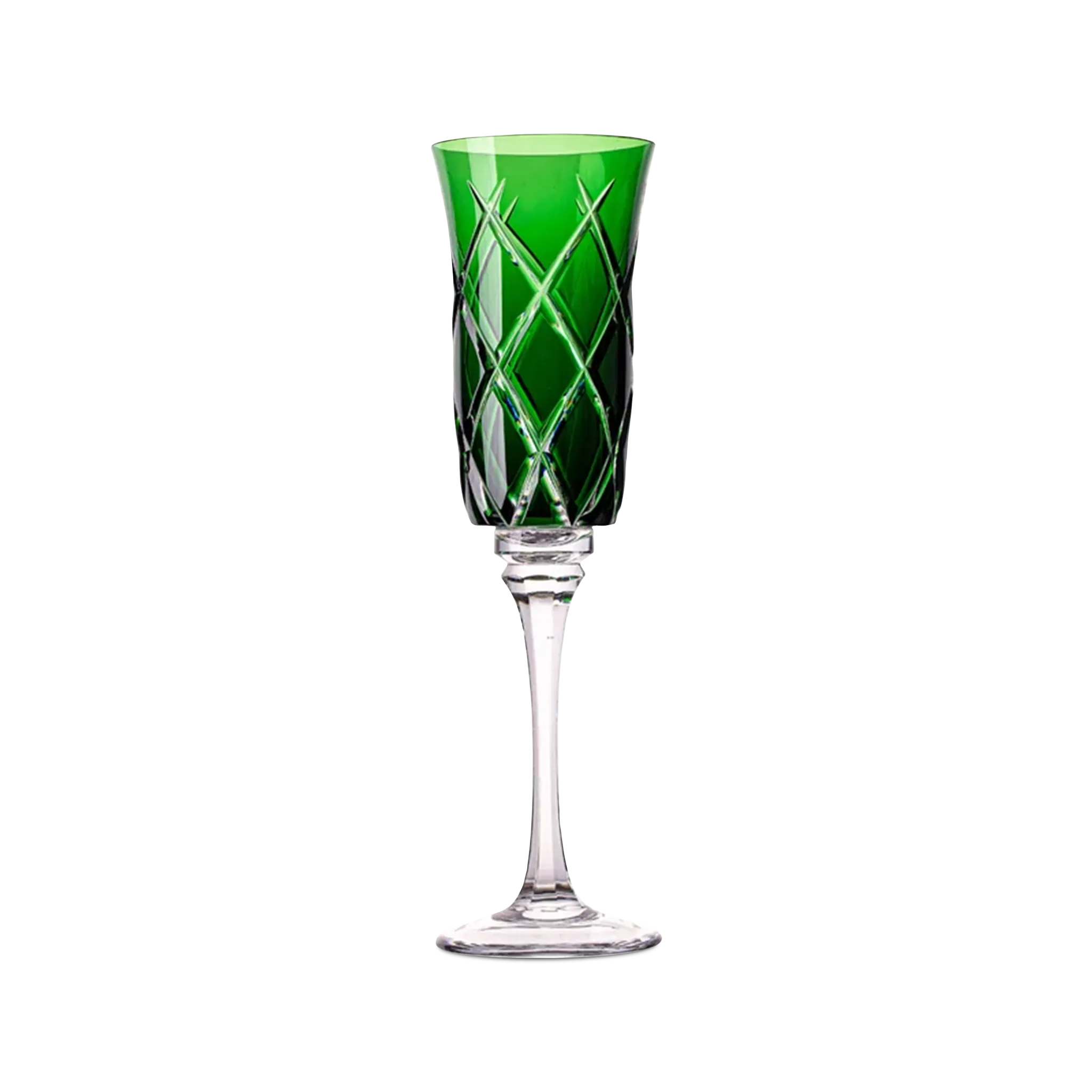 Taça Champanhe Sonata Verde.
