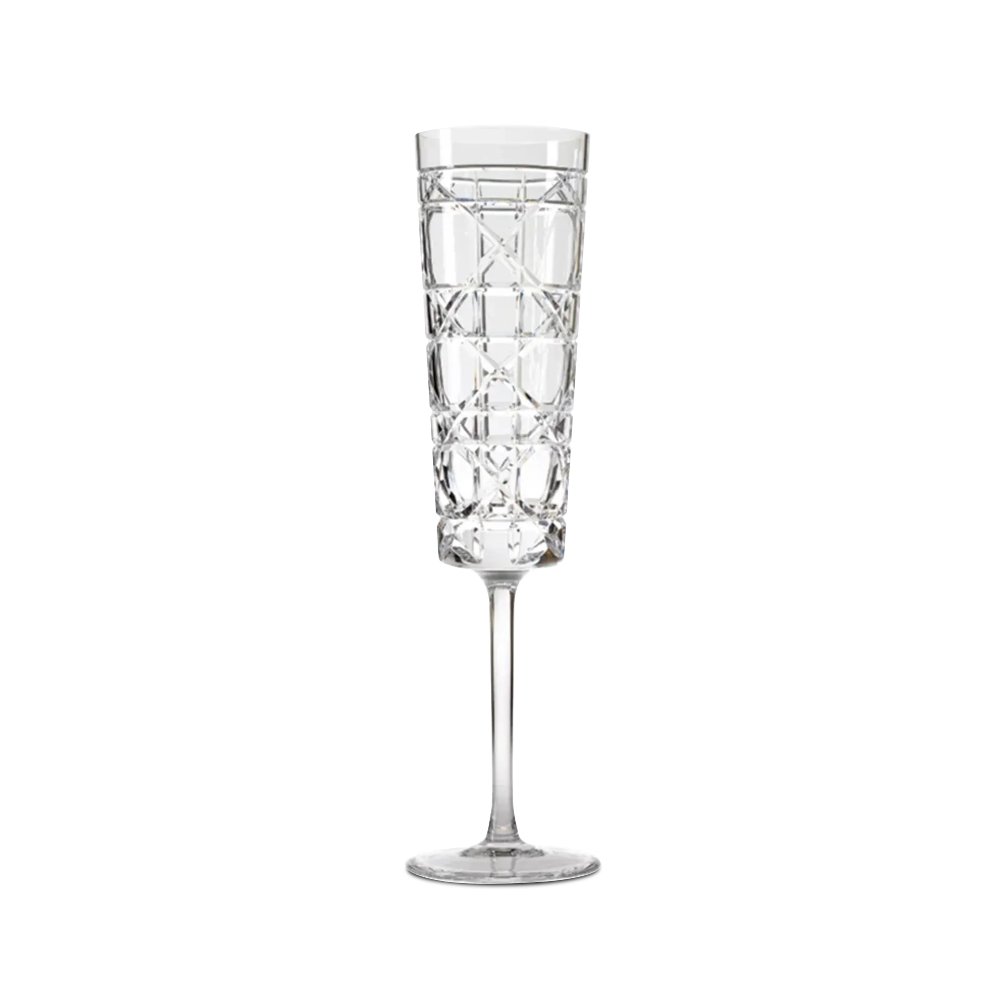 Taça de Champanhe Cannage Transparente