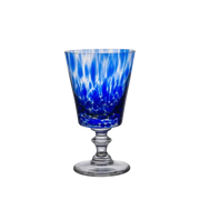 Taça Murano Color Azul.