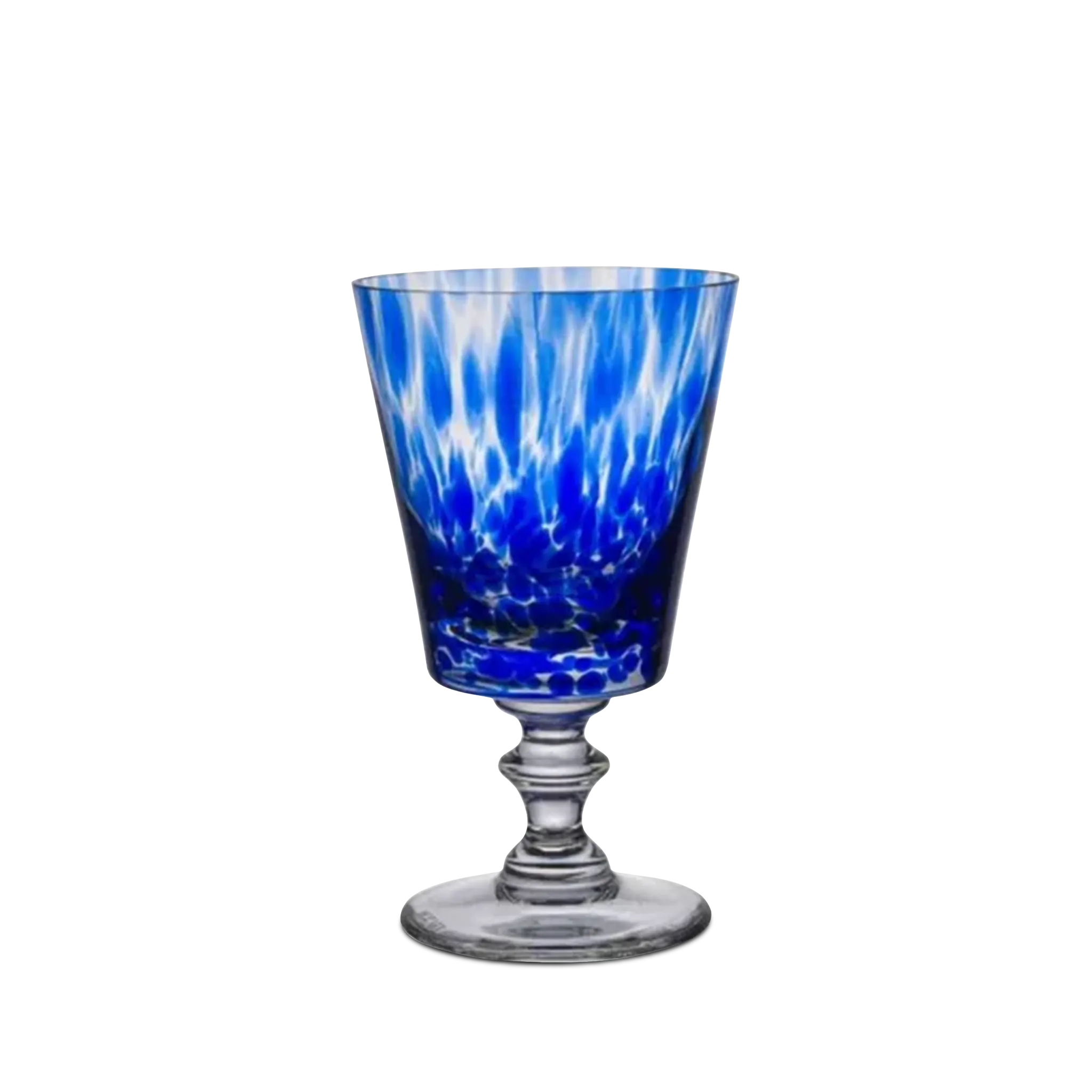 Taça Murano Color Azul.