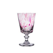 Taça Murano Color Rosa.