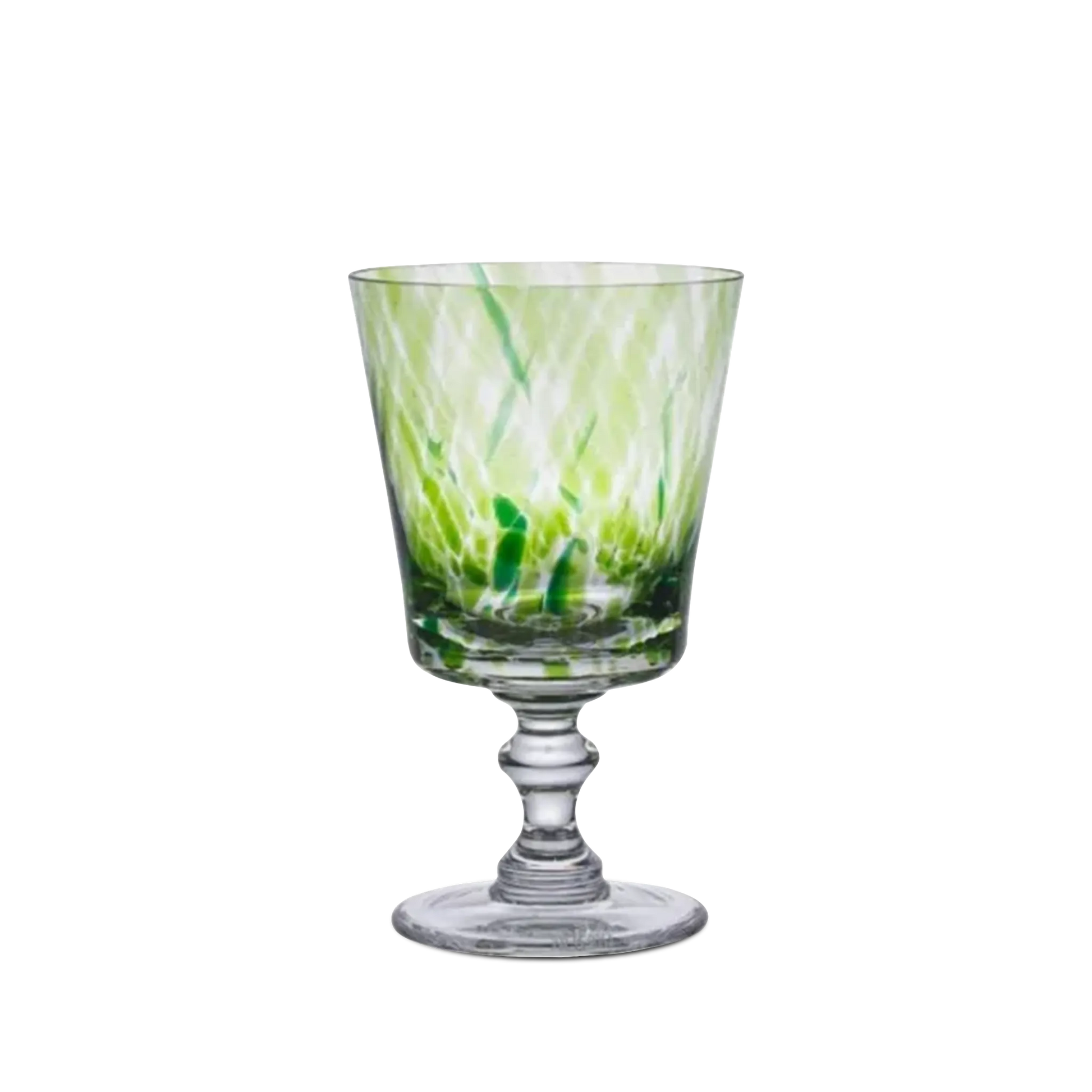 Taça Murano Color Verde Claro.