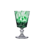 Taça Murano Color Verde Escuro.