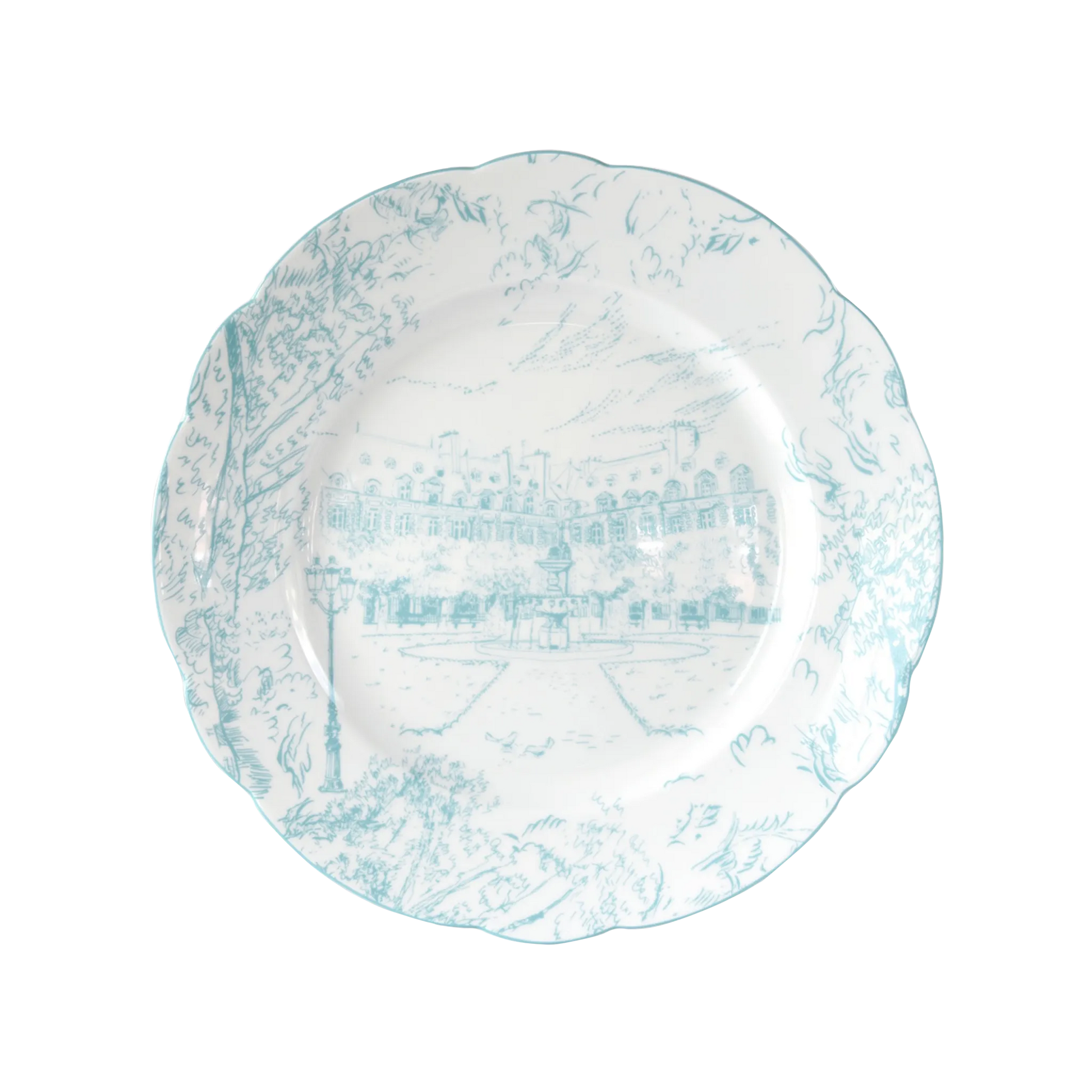 Set Prato Raso Tout Paris azul.