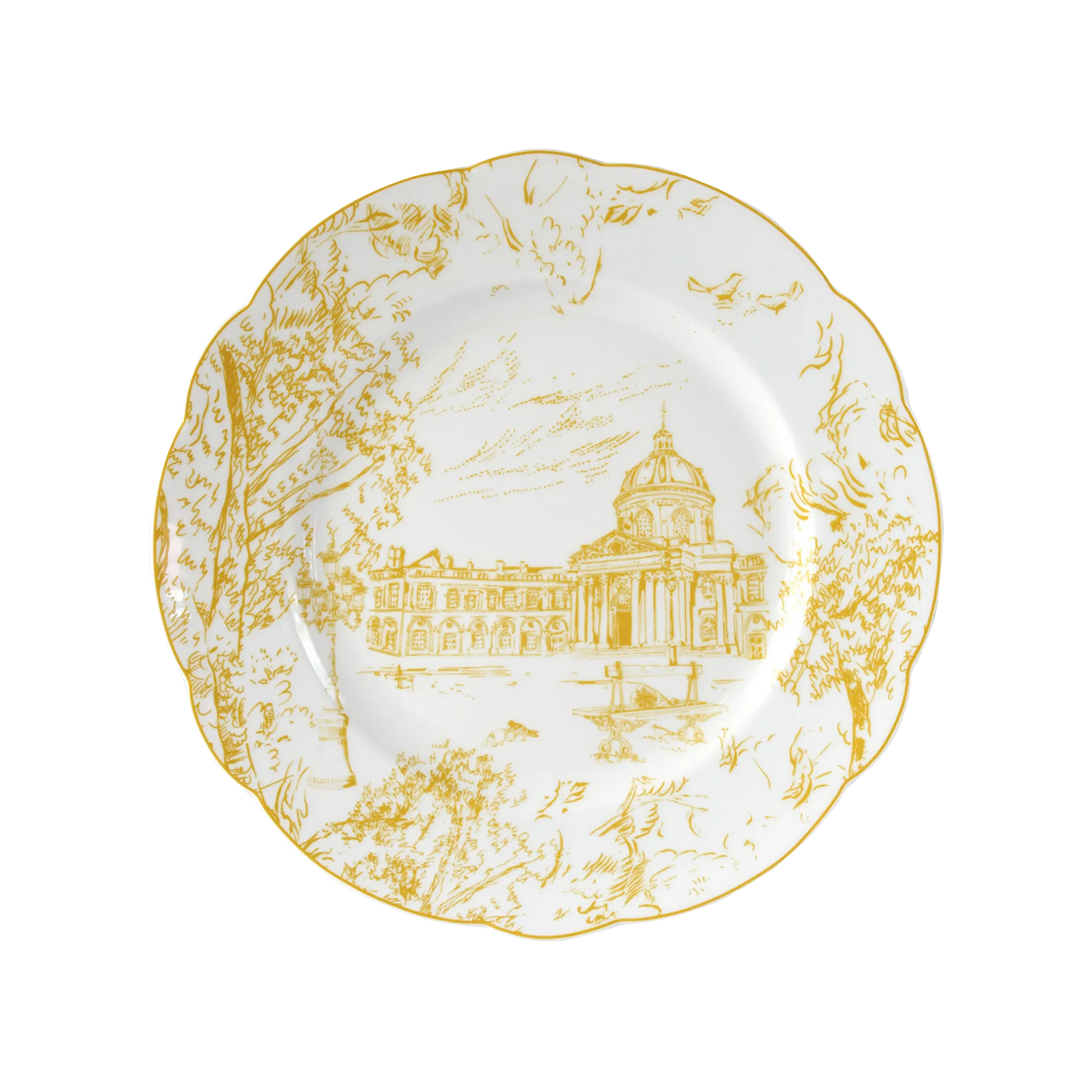 Set Prato Raso Tout Paris Amarelo.