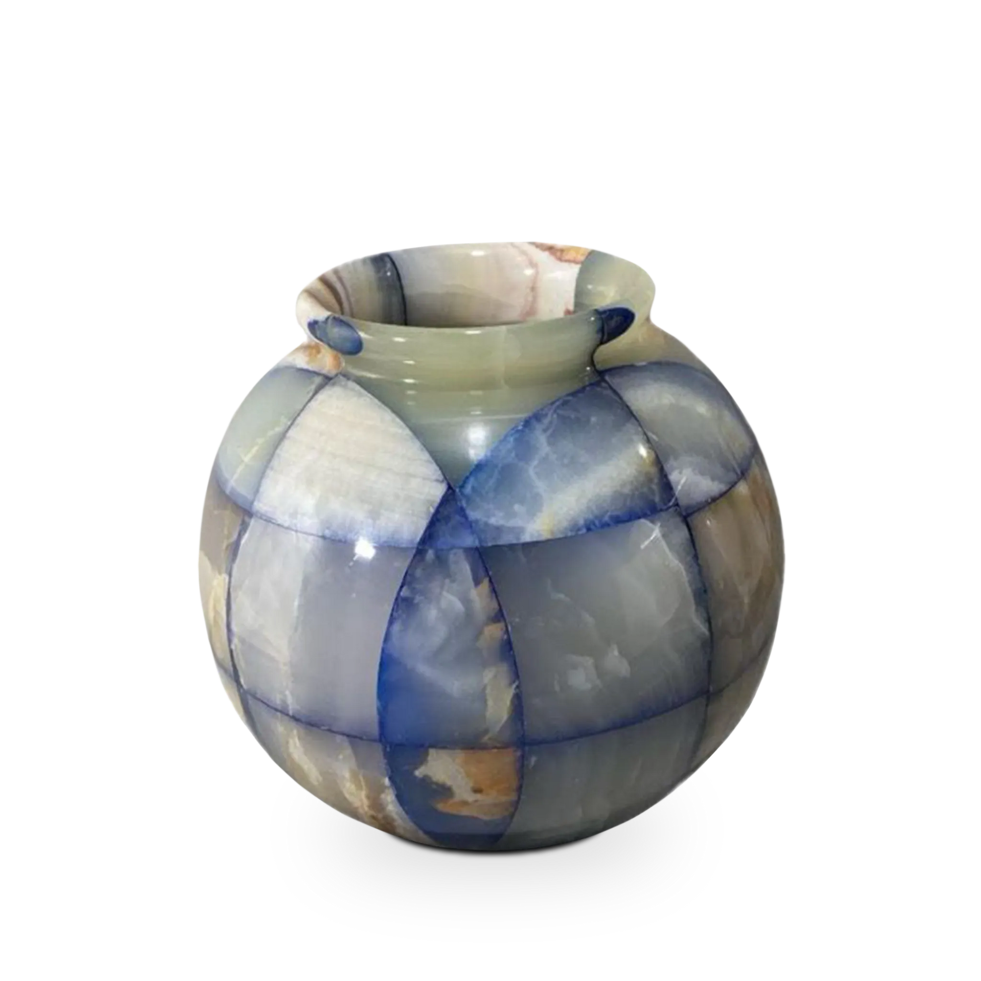 Vaso Olímpia Ônix Azul.