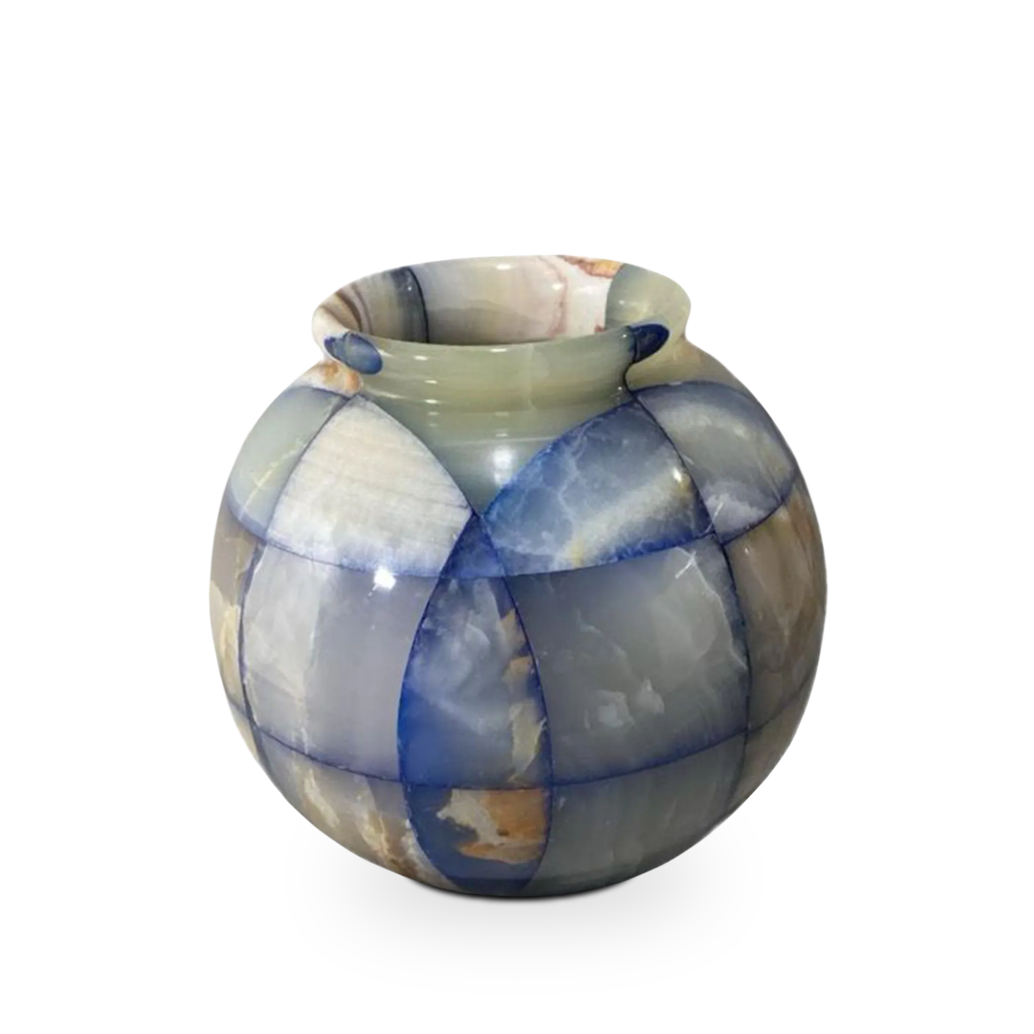 Vaso Olímpia Ônix Azul.