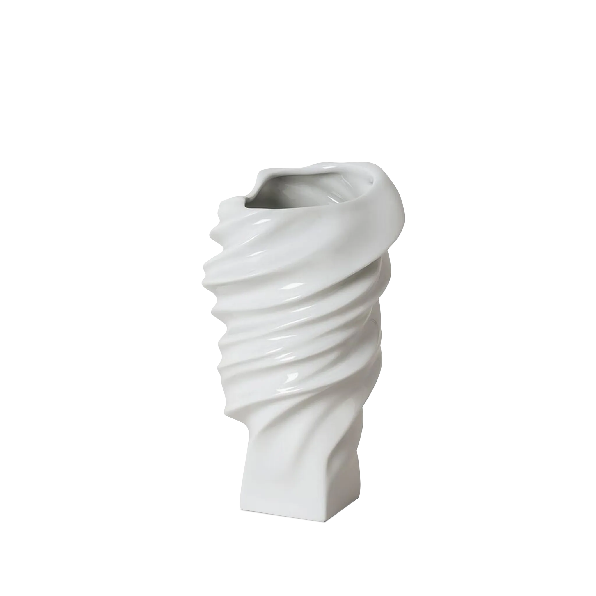 Vaso Squall Rosenthal Branco Mate P.