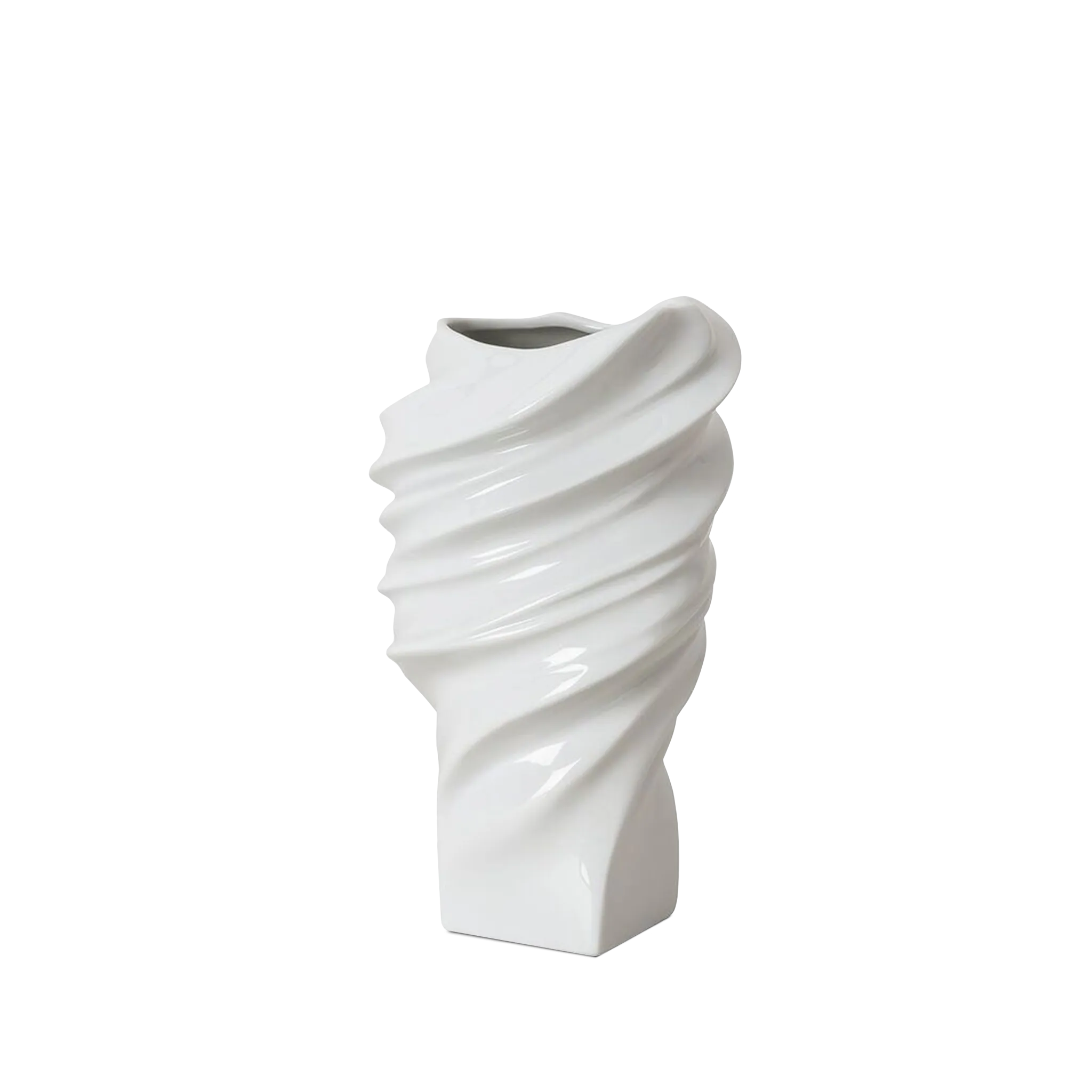 Vaso Squall Rosenthal Branco Mate P.