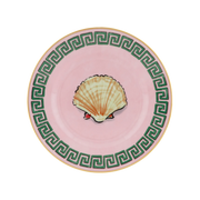 Vista frontal do Prato Pão Viaggio Di Nettuno Rosa.