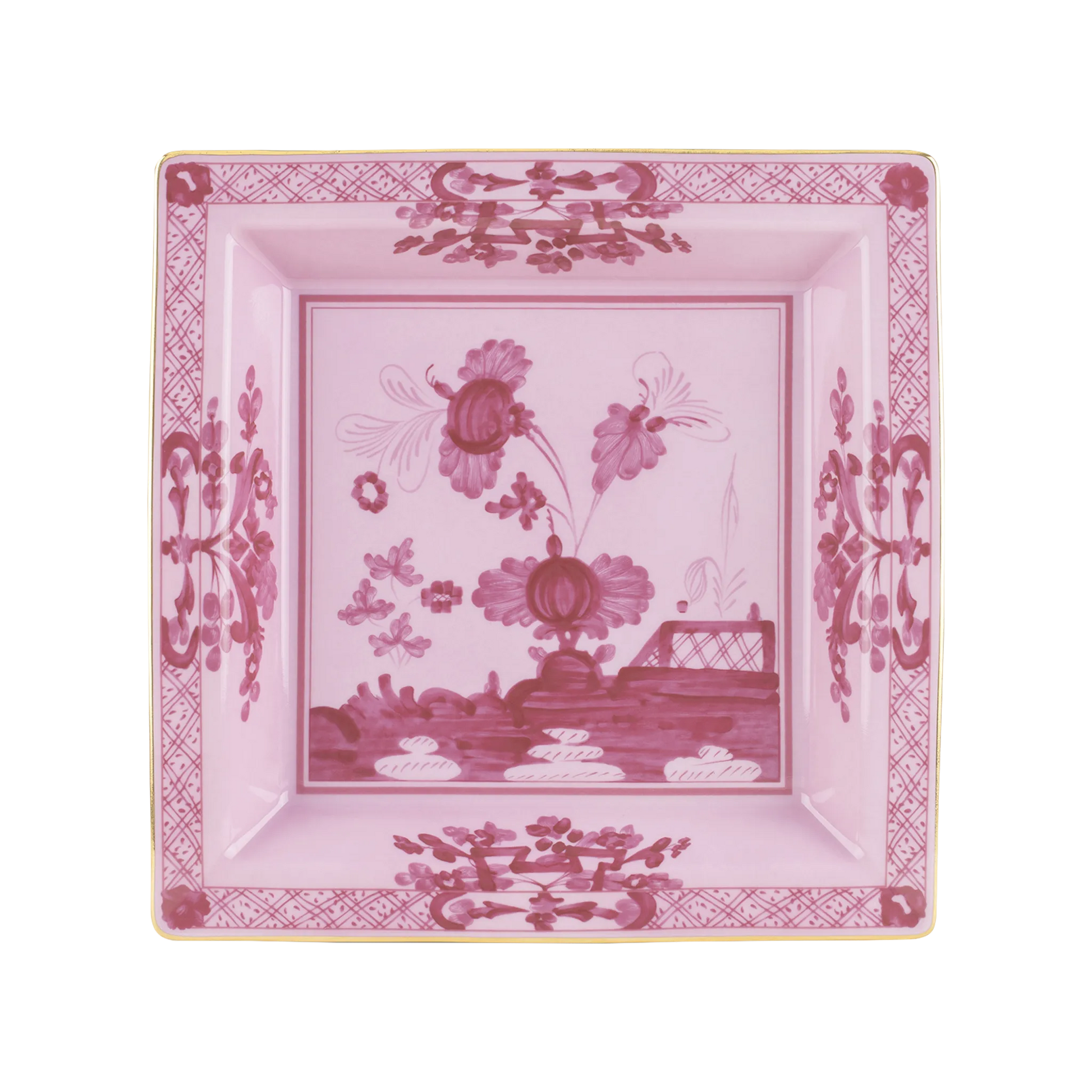 Vista frontal do Vide Poche Oriente Italiano Porpora.