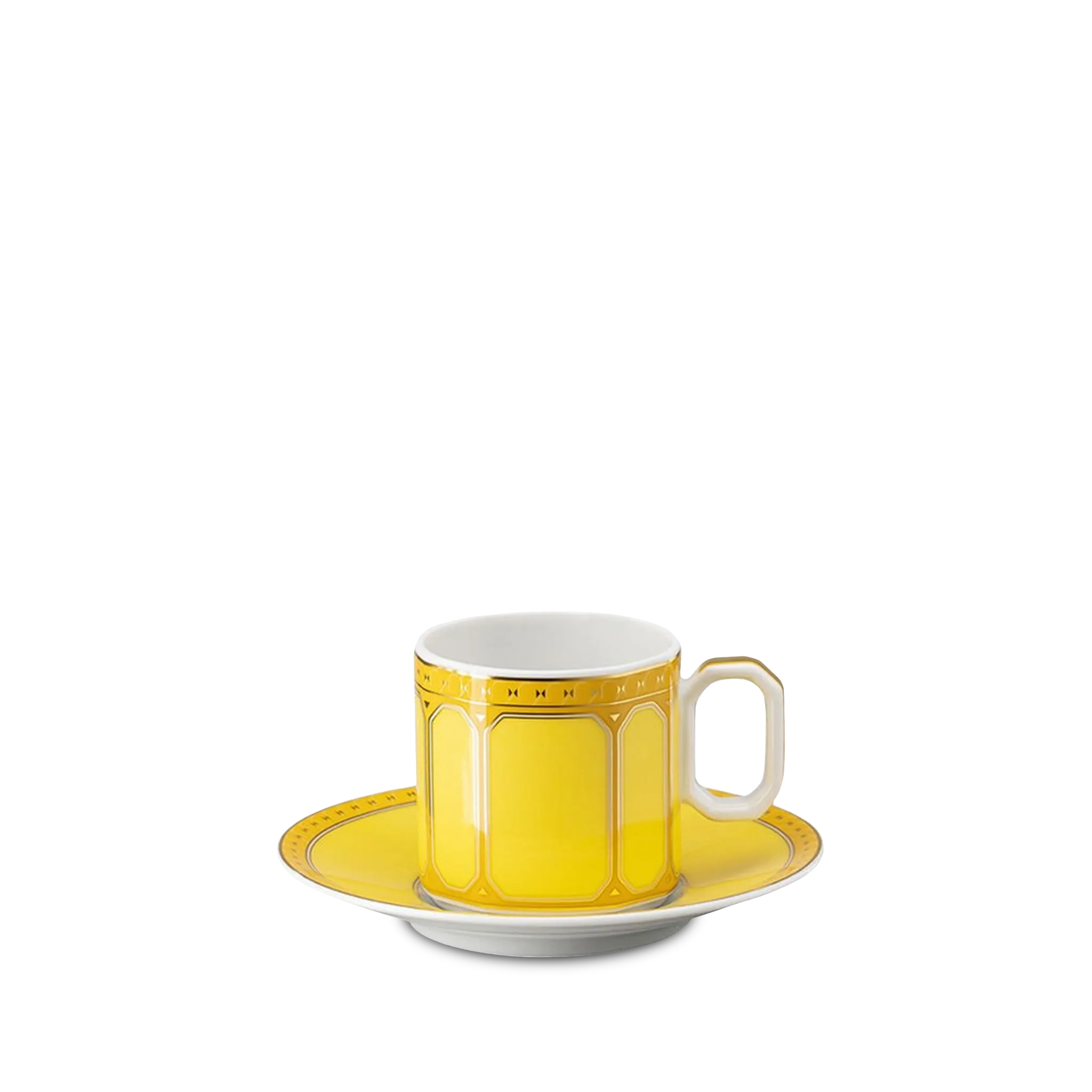 Xícara de Café Swarovski Amarelo.
