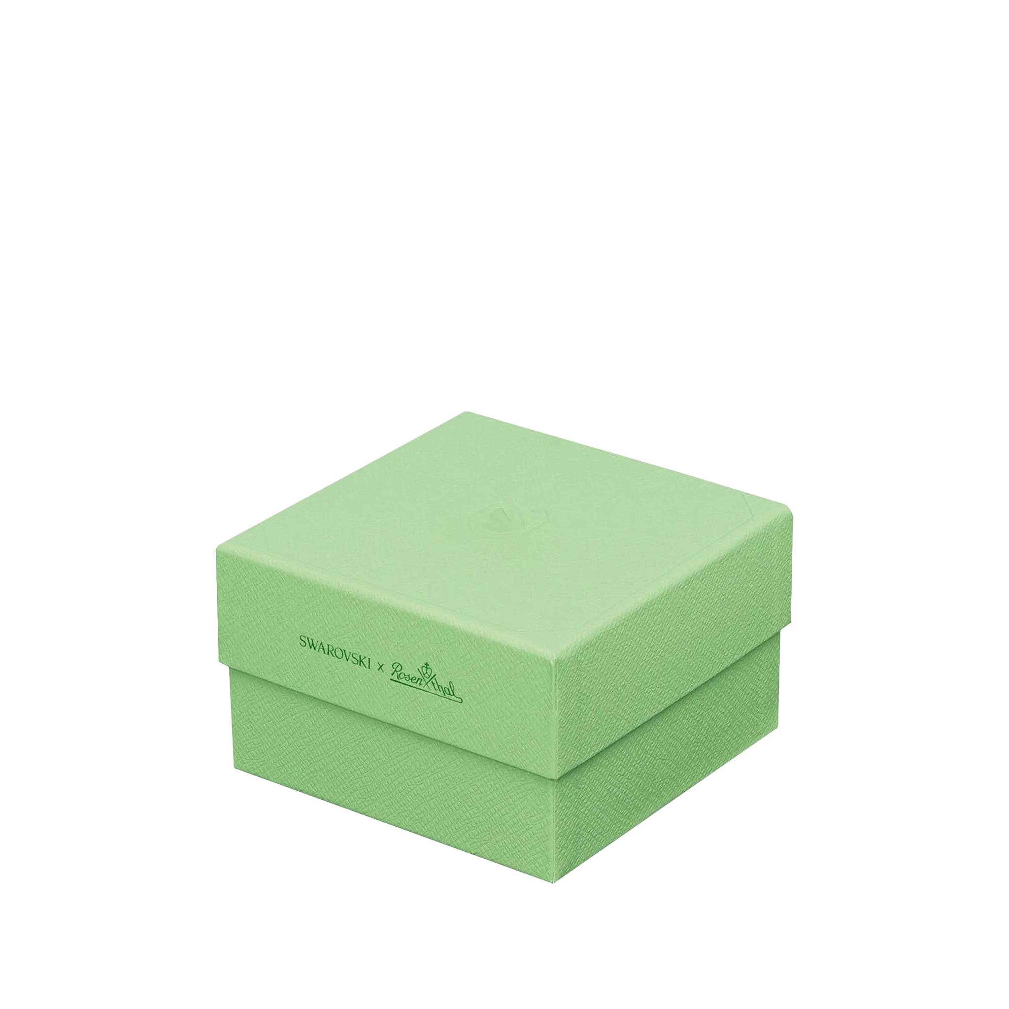 Caixa da Xícara de Café Swarovski Azul.