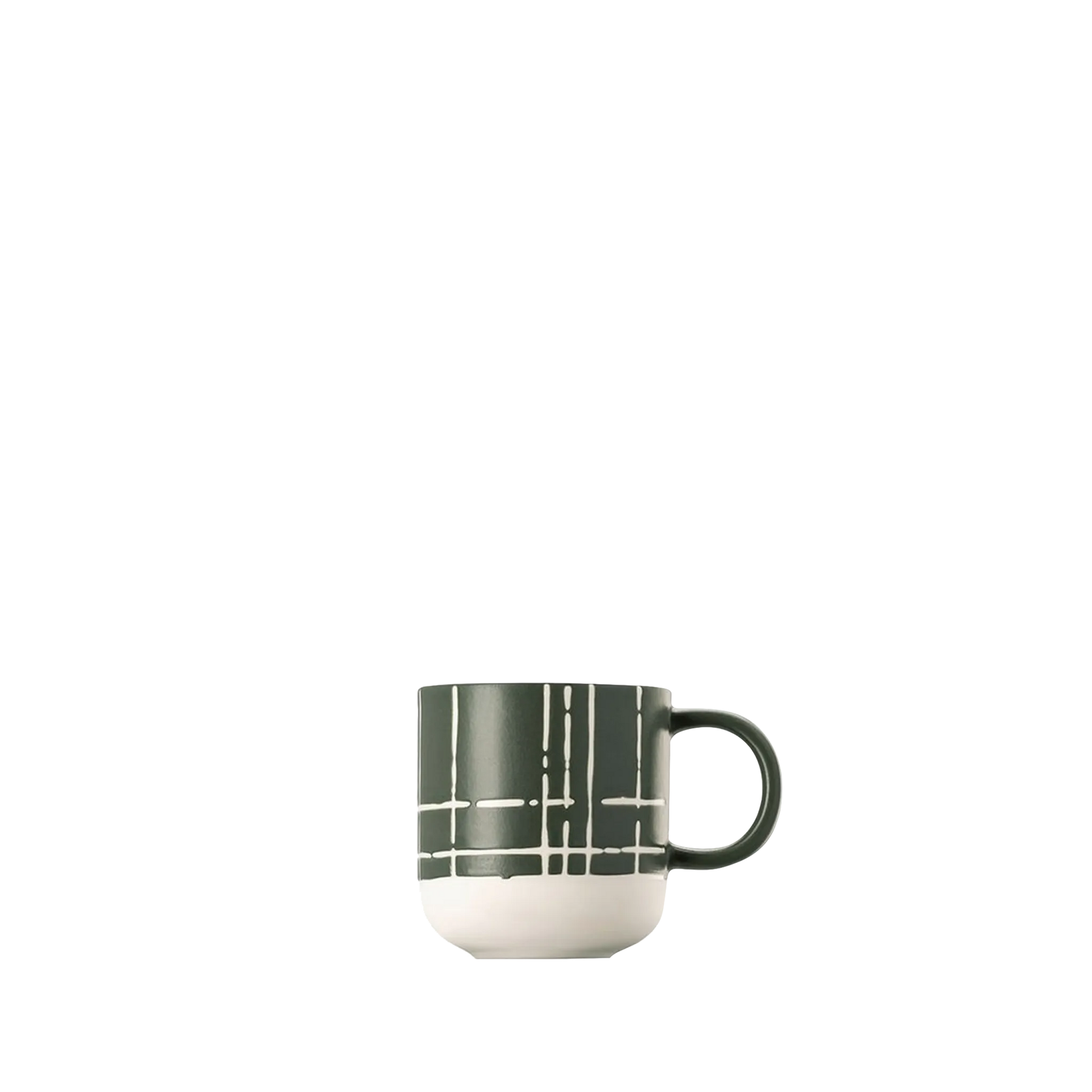 Xícara de Café Karo Verde Escuro.