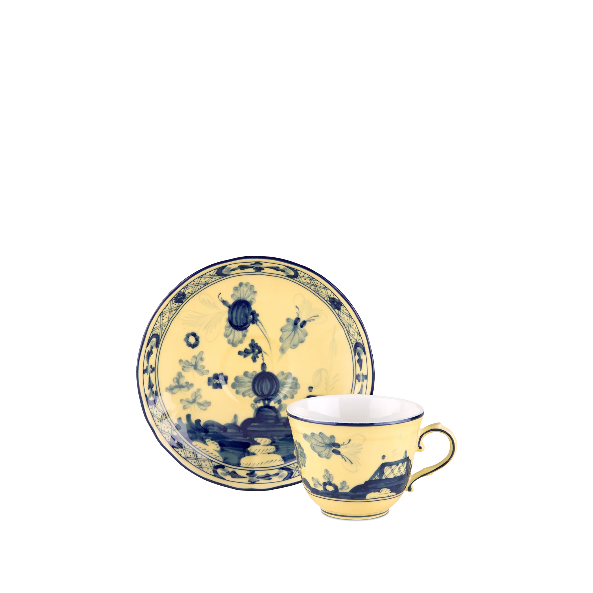 Xícara de Café Oriente Italiano Citrino