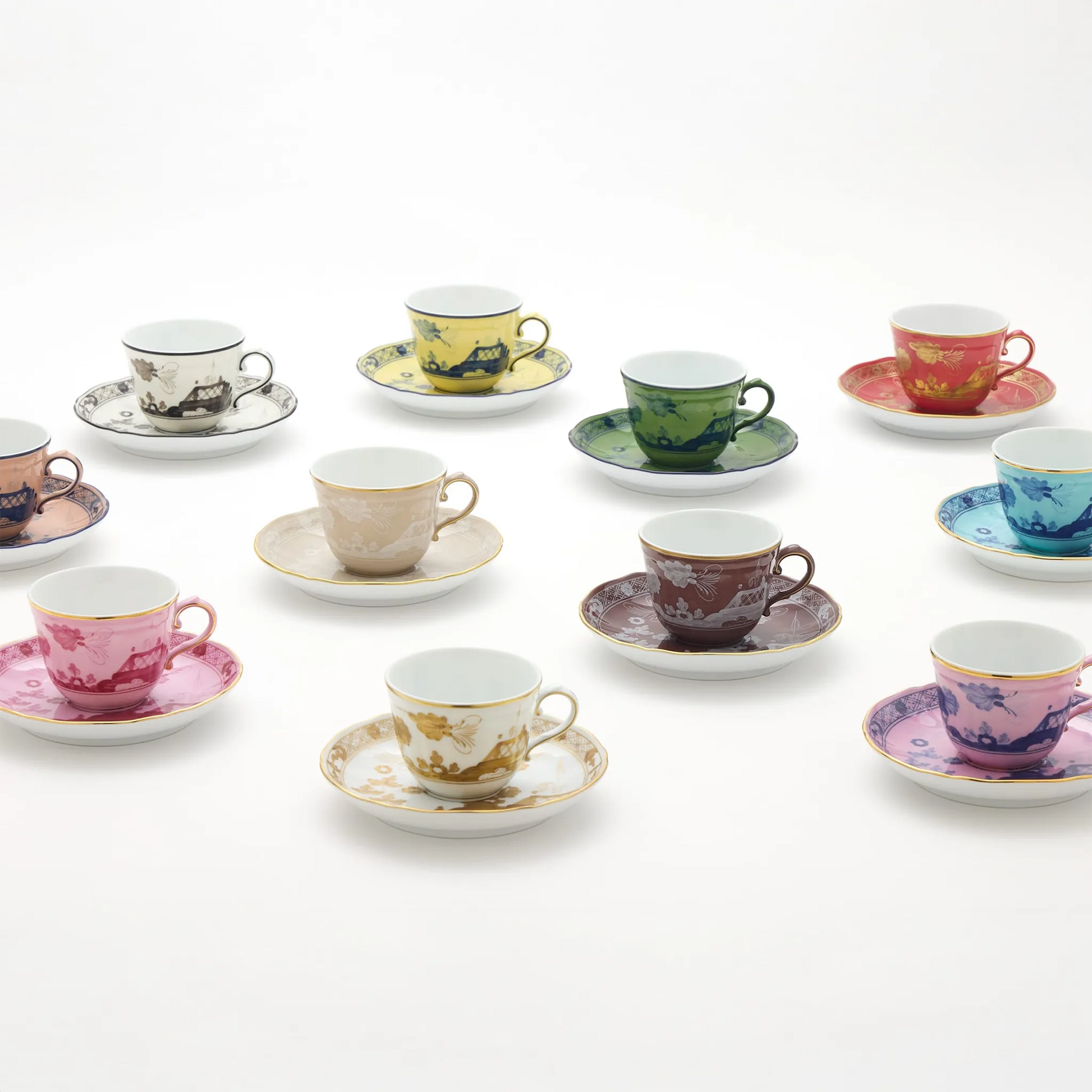 Coleção de Xícaras de Café Oriente Italiano.