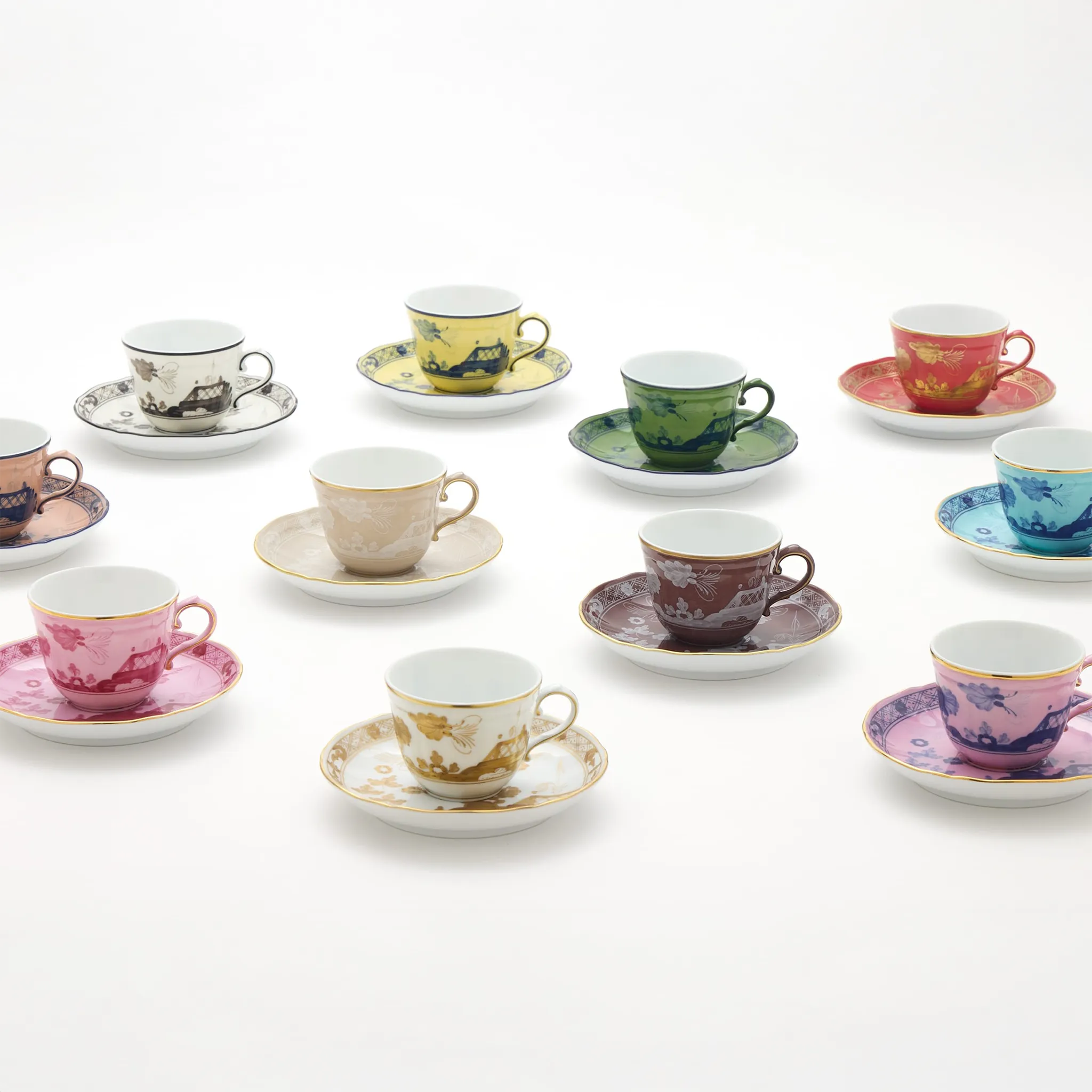 Coleção de Xícaras de Café Oriente Italiano.