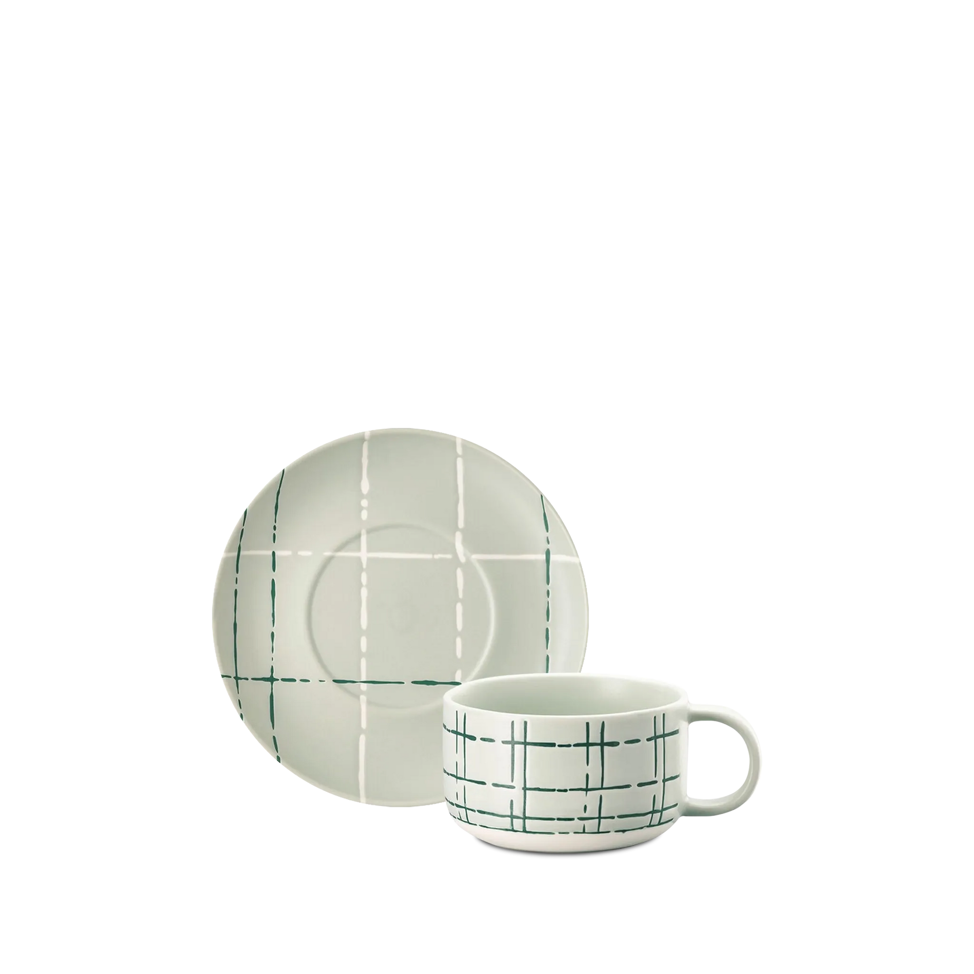 Xícara de Chá Karo Verde Claro.