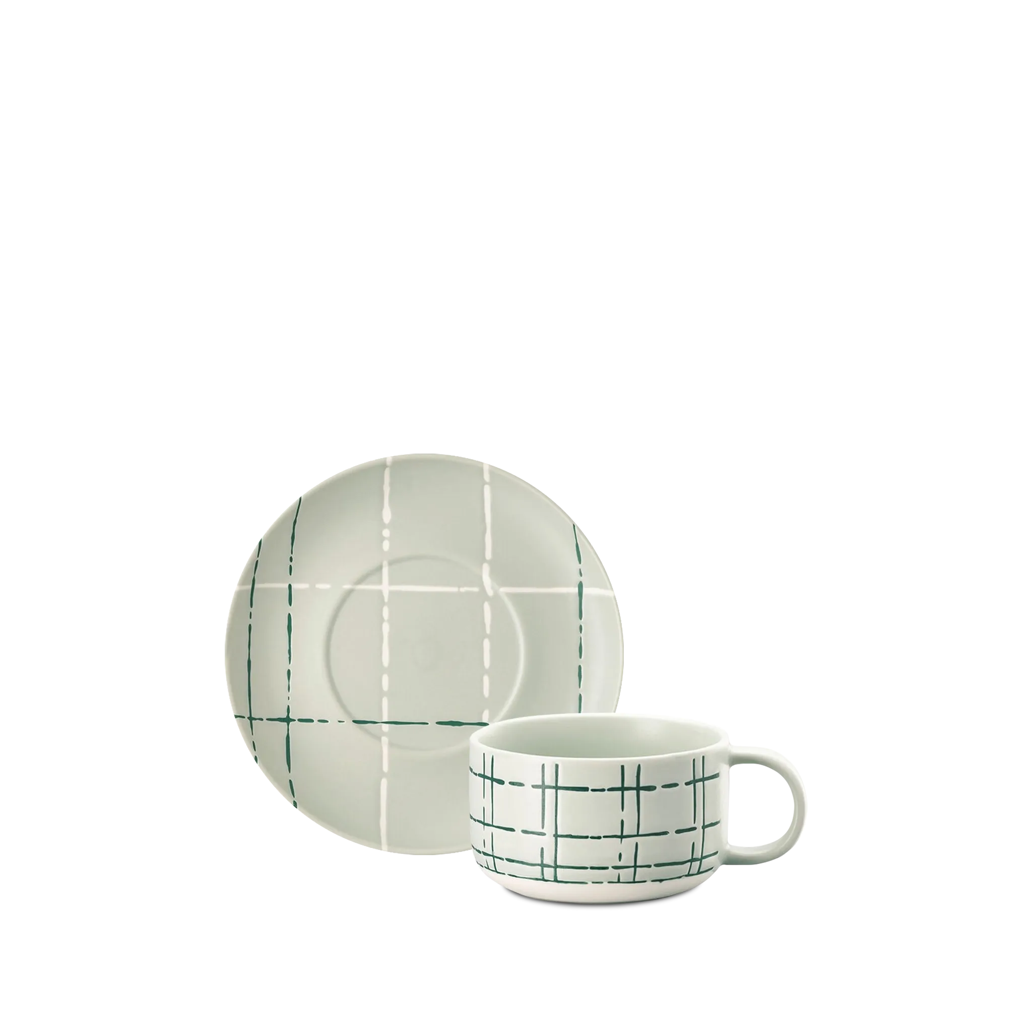 Xícara de Chá Karo Verde Claro.