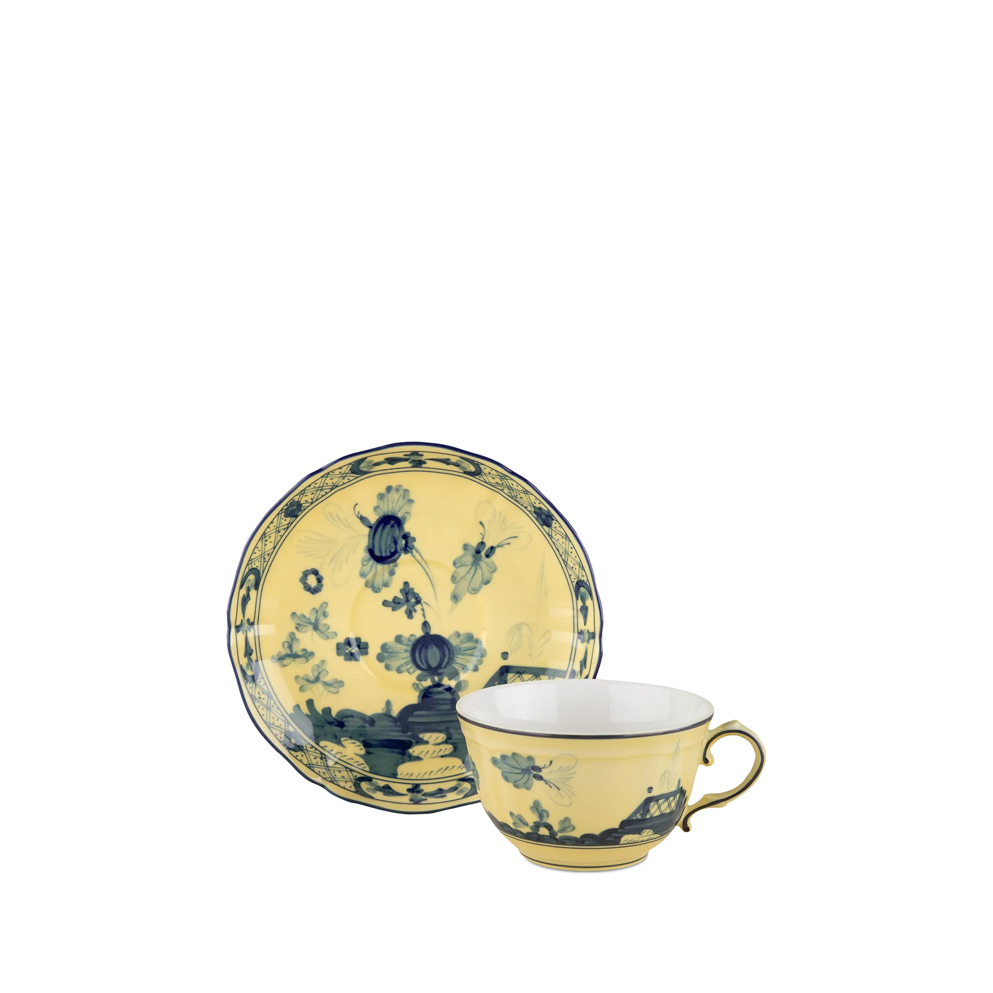 Xícara de Chá Oriente Italiano Citrino.