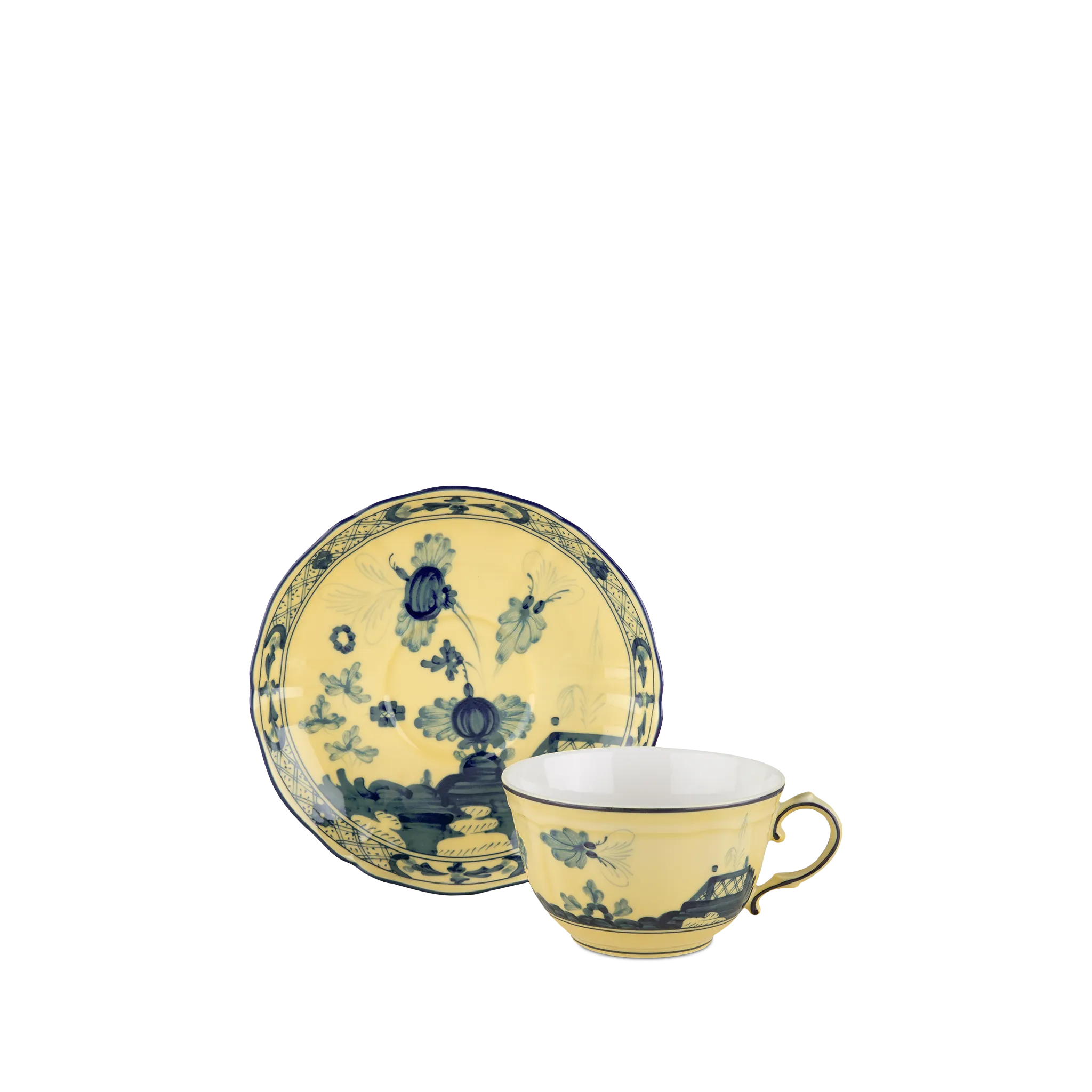 Xícara de Chá Oriente Italiano Citrino.