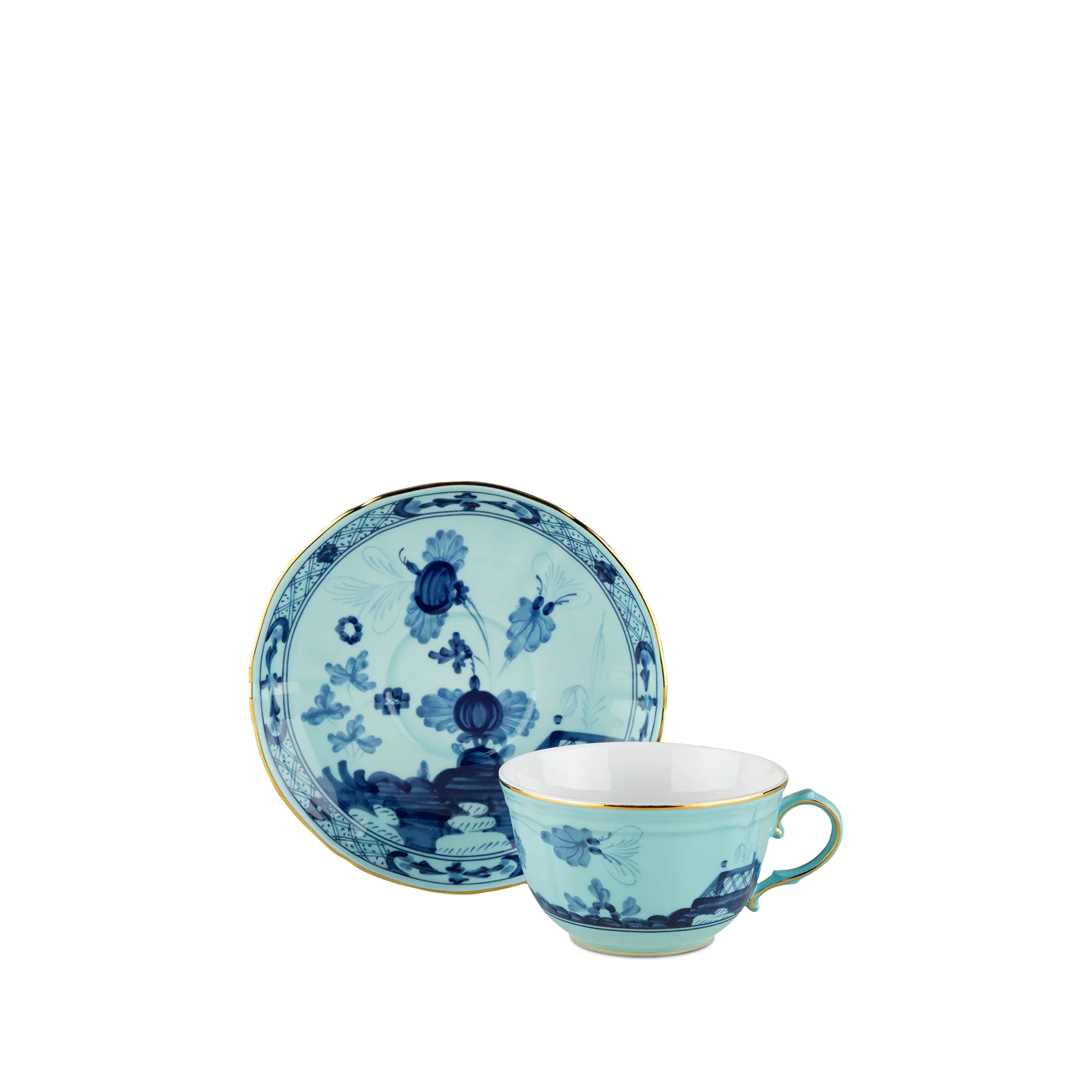 Xícara de Chá Oriente Italiano Íris.