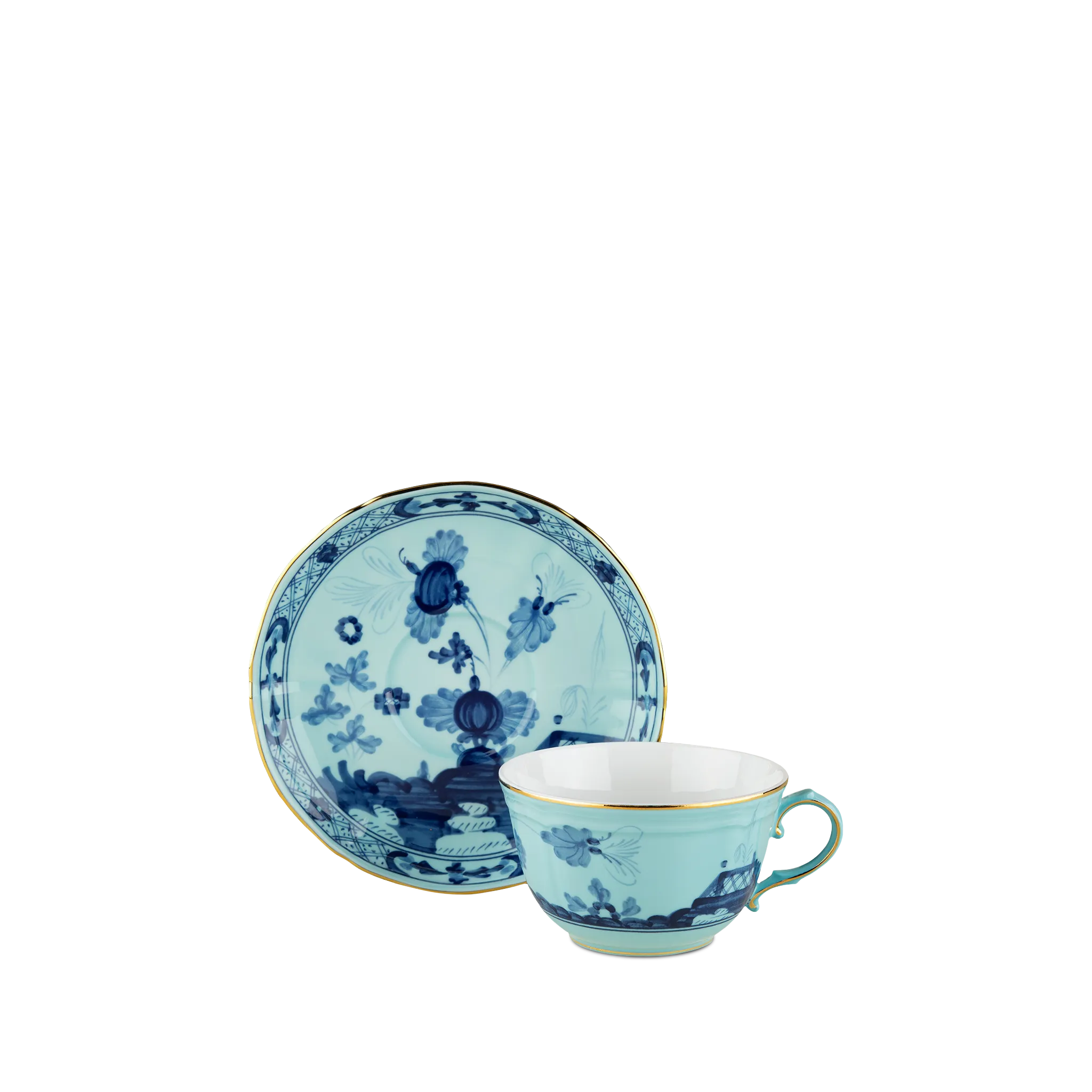 Xícara de Chá Oriente Italiano Íris.