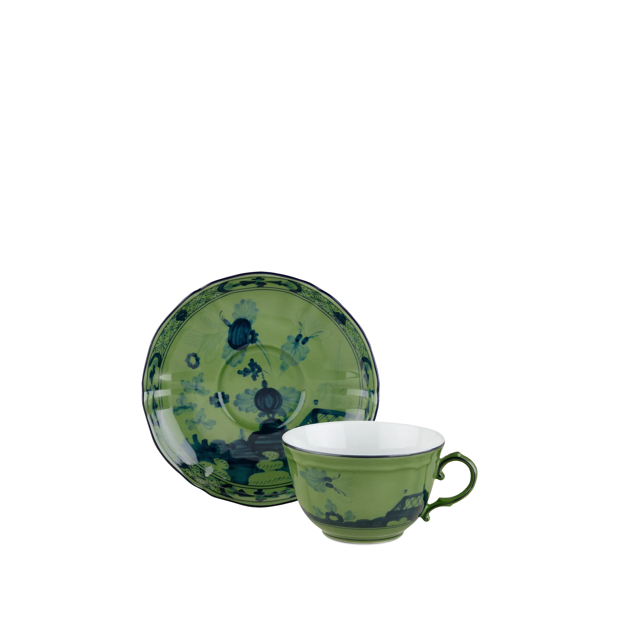 Xícara de Chá Oriente Italiano Malachite.