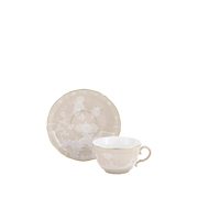 Xícara de Chá Oriente Italiano Meringa.