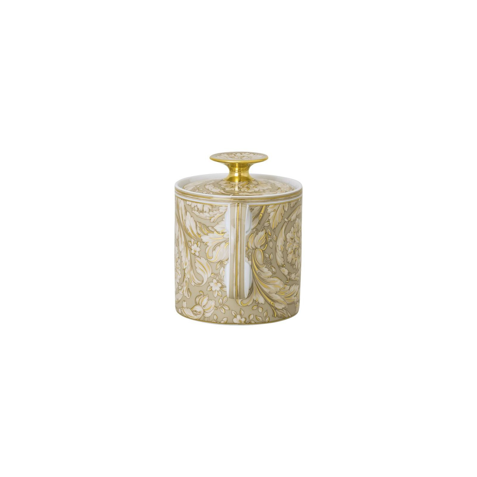 Bule de Chá Versace Barocco Beige