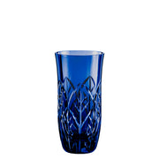 Copo Long Drink Flolhas Azul Escuro