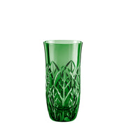 Copo Long Drink Flolhas Verde Escuro