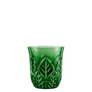 Copo Short Drink Flolhas Verde Escuro