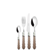 Set Faqueiro Cristallo Tabacco Bugatti Inox