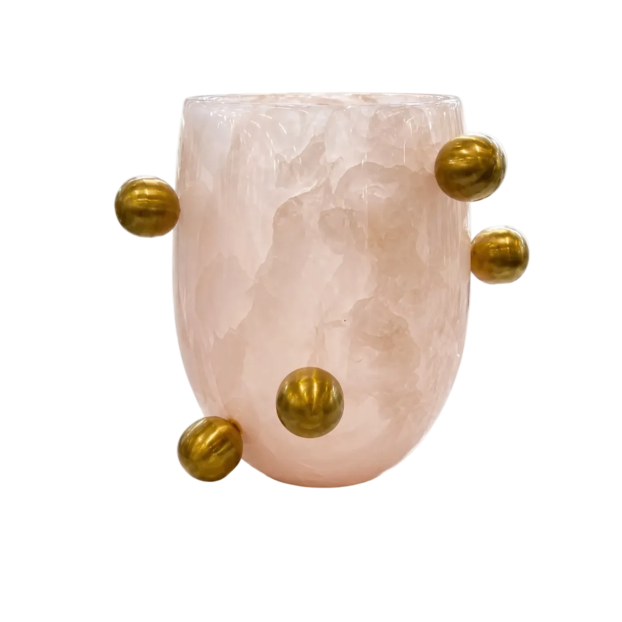 Vaso Calcita Esferas