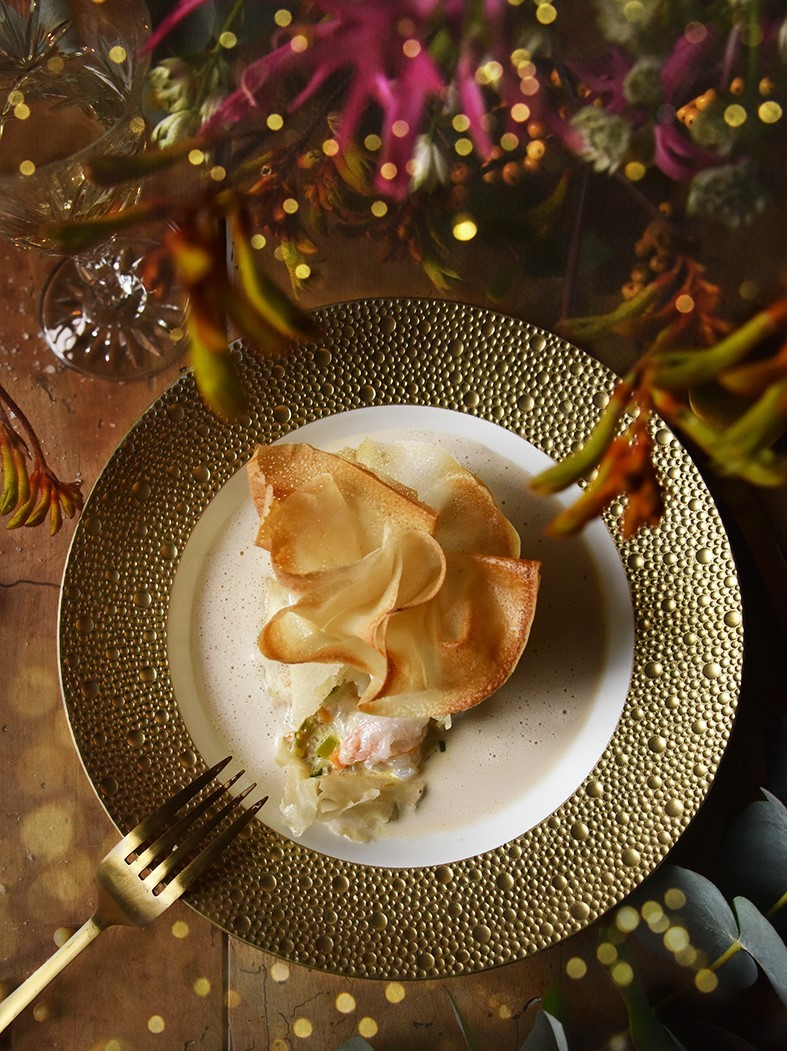 Prato Pão Ecume Ouro