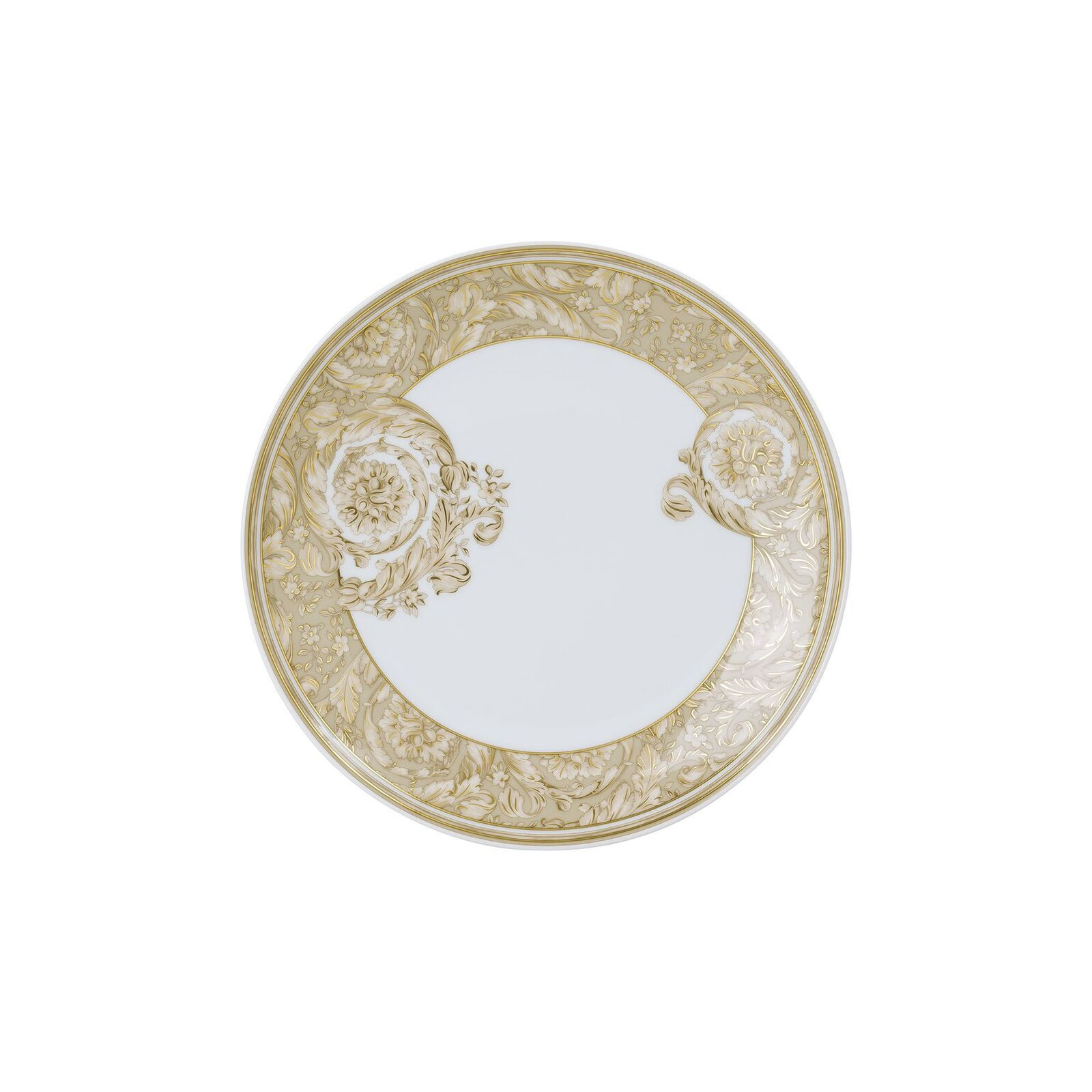 Prato Sobremesa Versace Barocco Beige