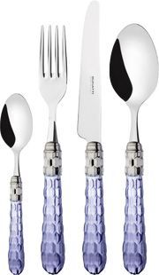 Set Faqueiro Cristallo Blue Bugatti Inox