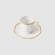 Xícara de café Pétala Ouro Pinto Paris