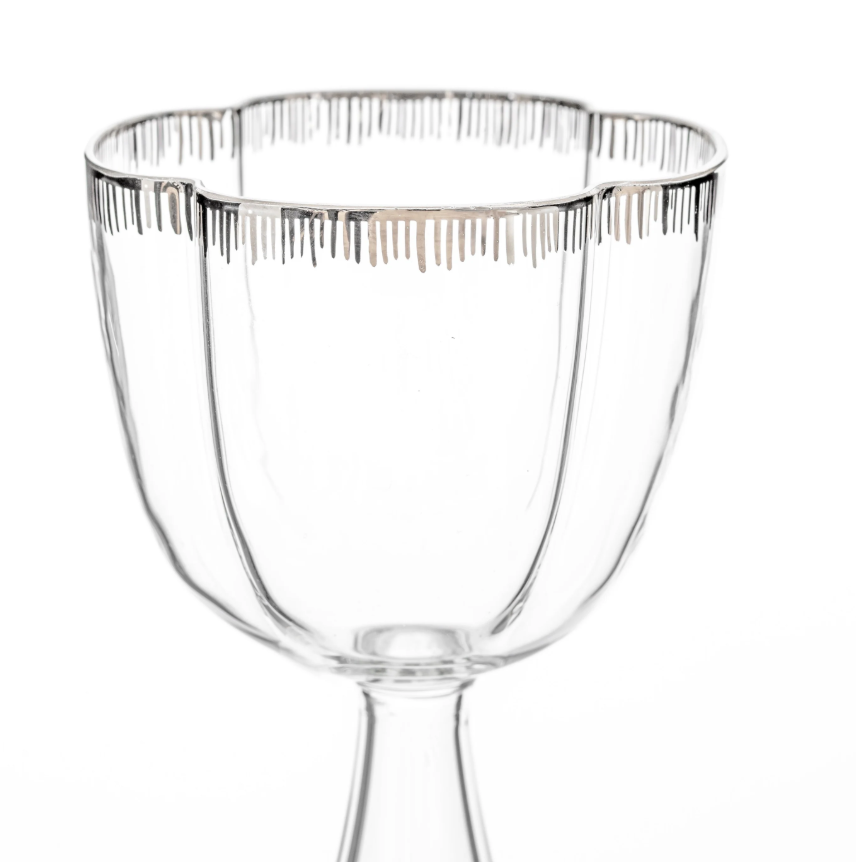 Taças de Vinho Pétala Silver Pinto Paris