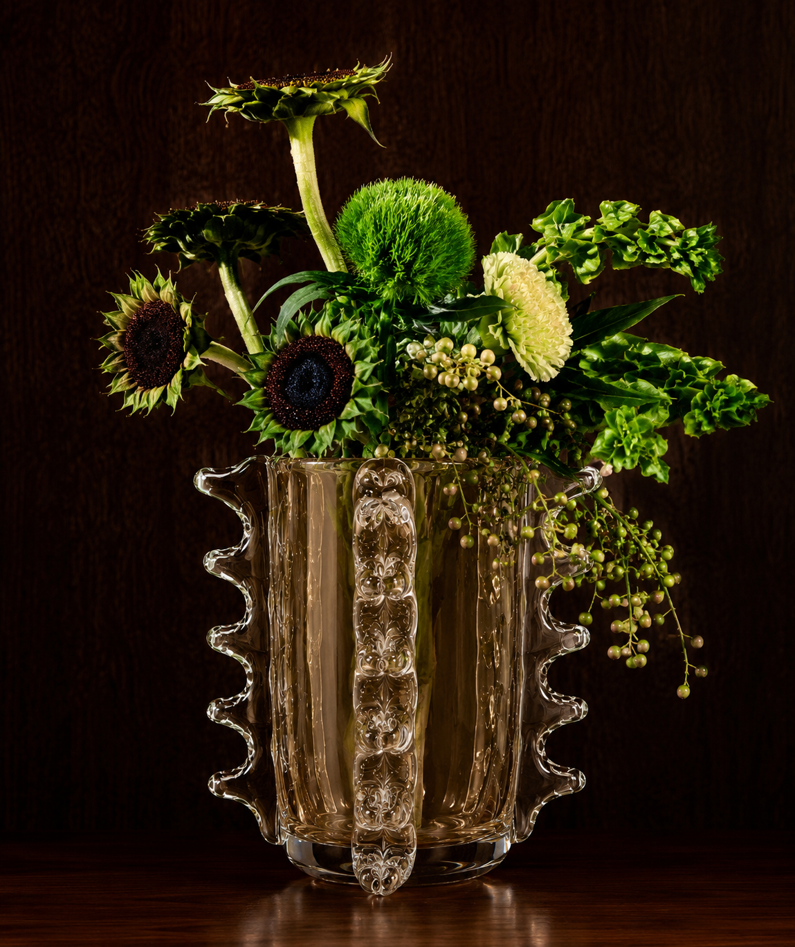 Vaso Murano Giorgia Âmbar