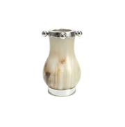 Vaso Petit Onix Esferas Prata