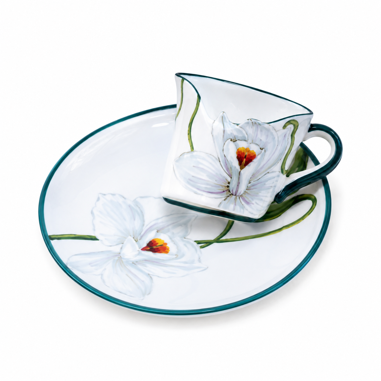 Xícara de café Orquídea Brasileira Marcelo Antunes