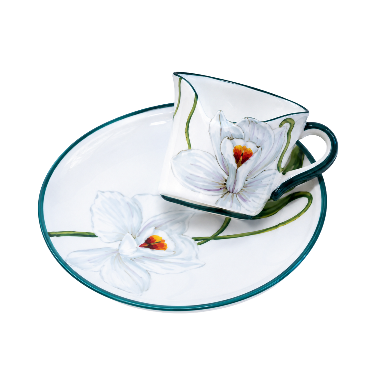 Xícara de café Orquídea Brasileira Marcelo Antunes