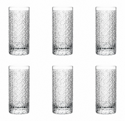 Jogo de 6 Copos Long Drink Simetria
