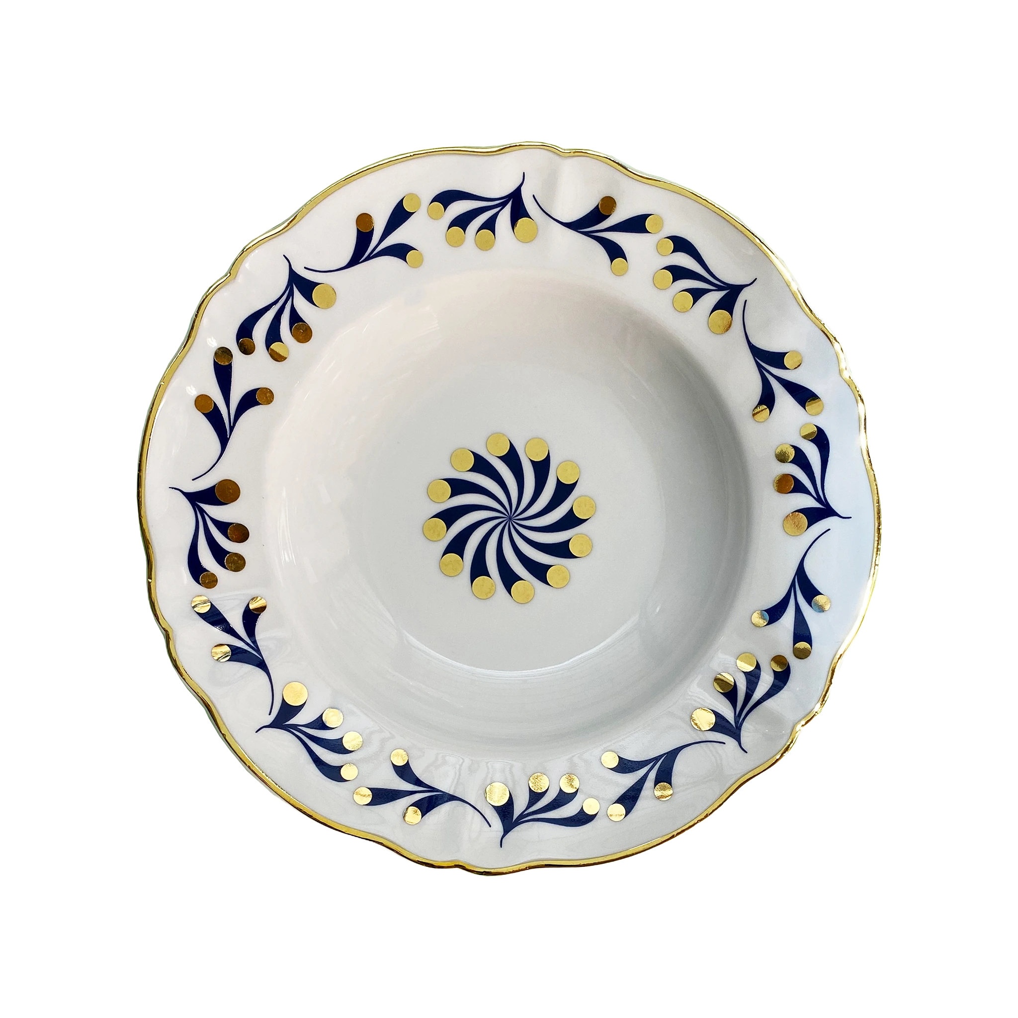 Prato Fundo Abracadabra Azul.