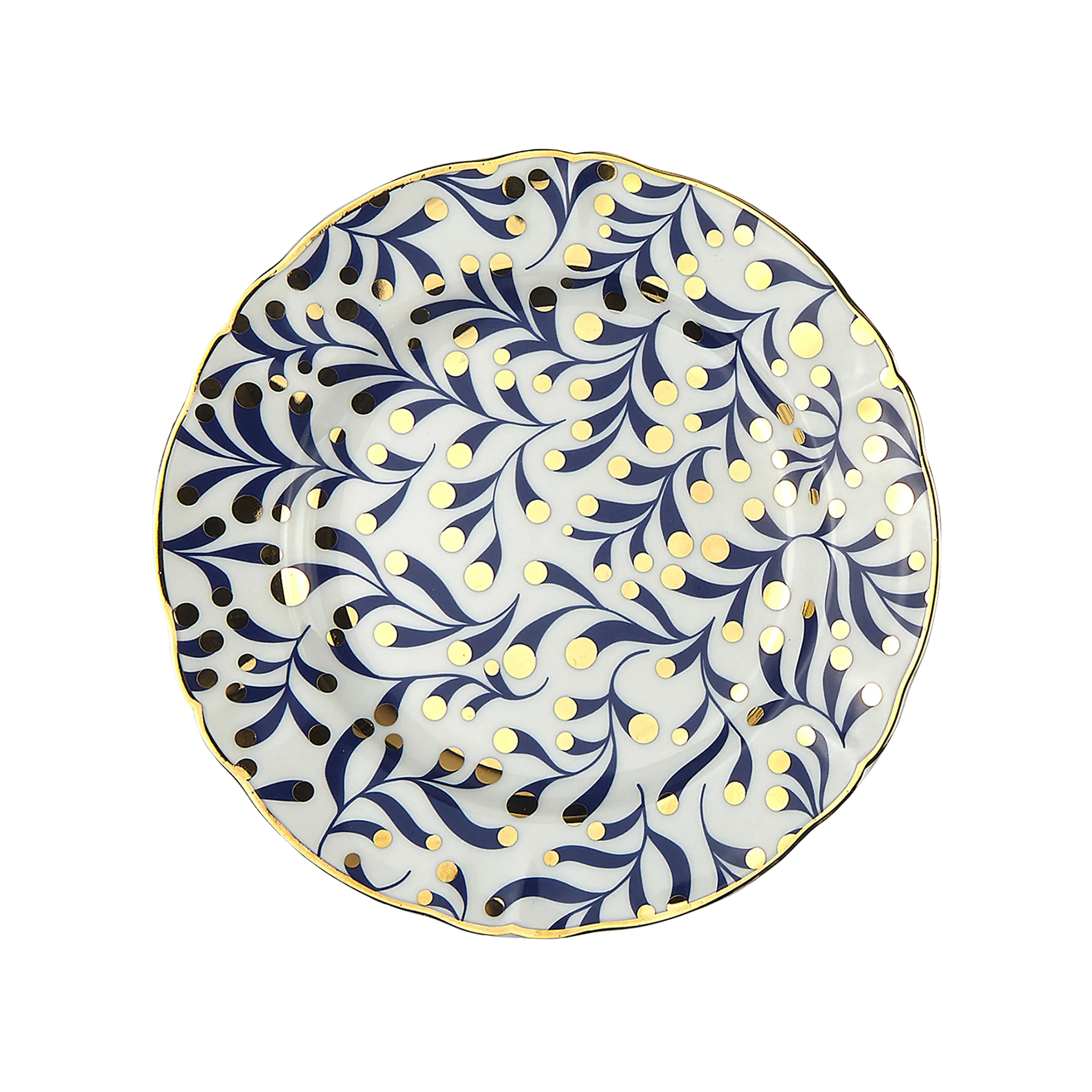 Prato Sobremesa Abracadabra Azul.