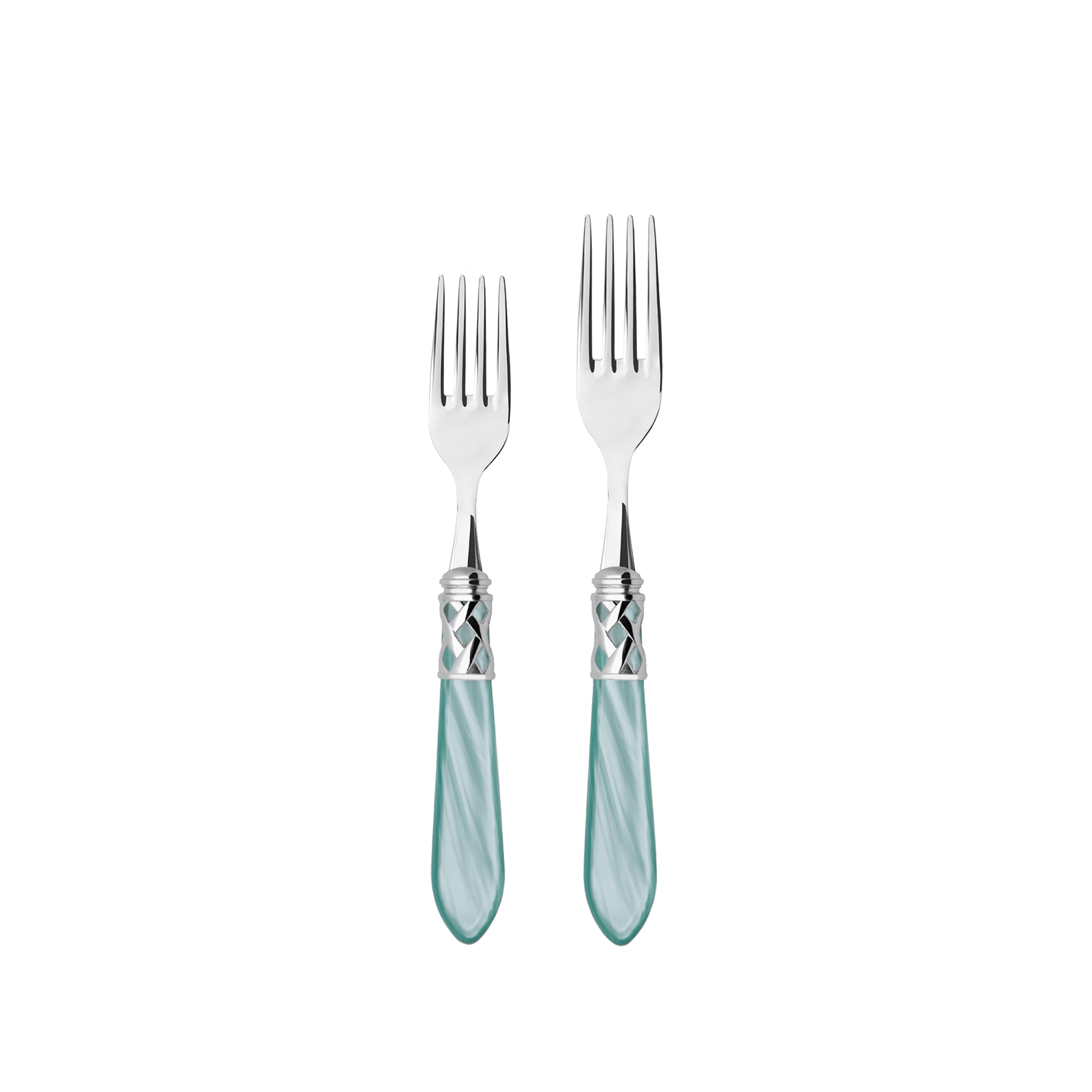 Garfos do Set Faqueiro Aladdin Bugatti Aqua Green.